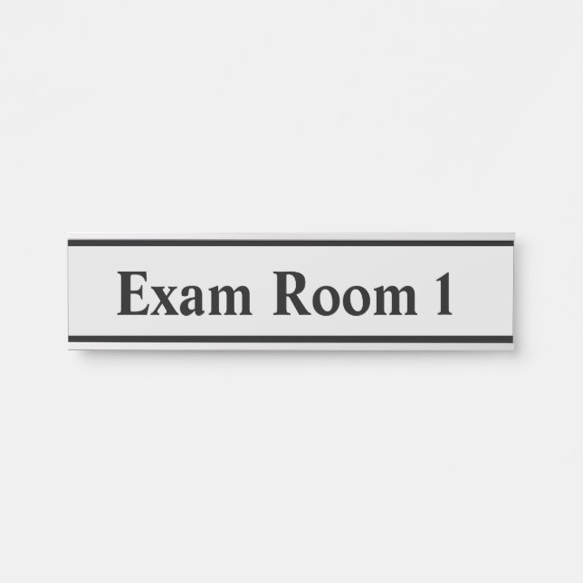 Hanging Door Name Plate (Front)