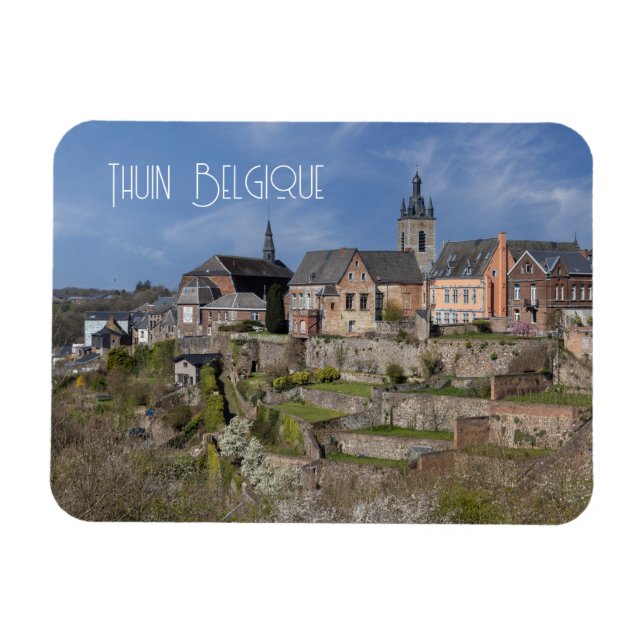 Hanging Gardens of Thuin, Belgium Magnet (Horizontal)