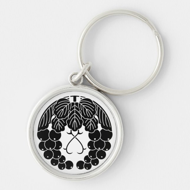 Hanging grapes keychain (Front)