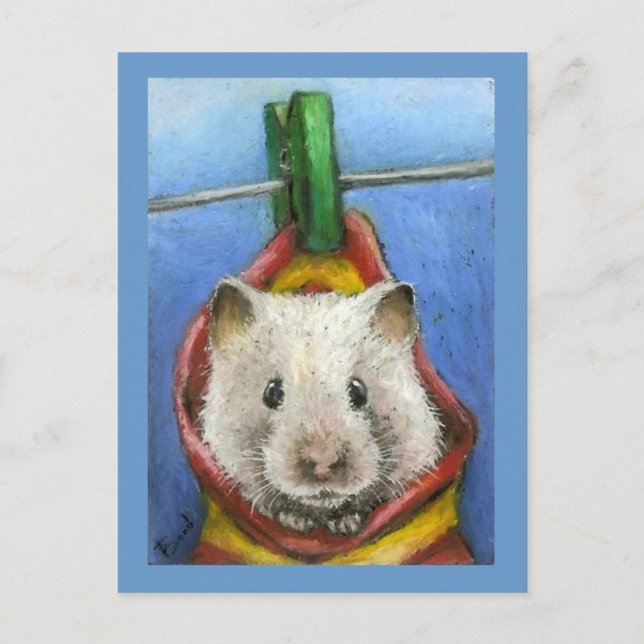 Hanging in there postcard (Front)