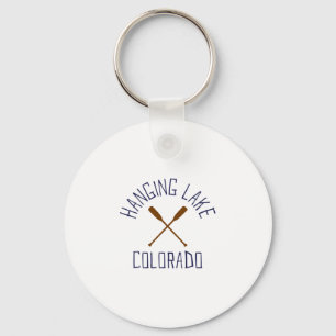 Hanging Lake Colorado Outdoors Vintage Key Ring