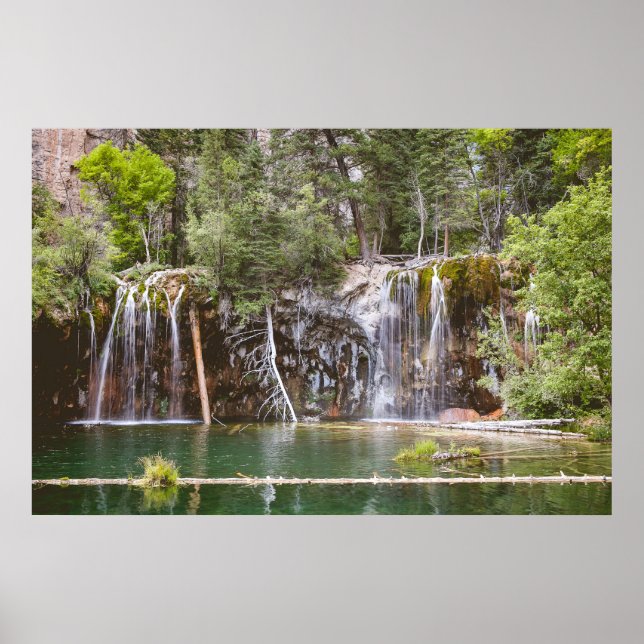 Hanging Lake Falls Poster (Front)