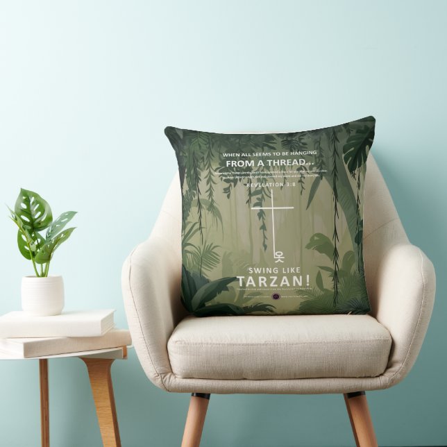 Hanging on a Thread Cushion (Chair)