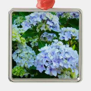 Hanging Ornament Blue Hydrangea Flowers