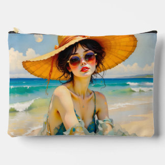 Hanging Out at the Beach Accessory Pouch