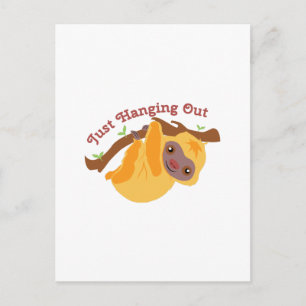Hanging Out Postcard