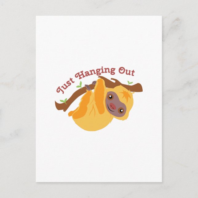 Hanging Out Postcard (Front)
