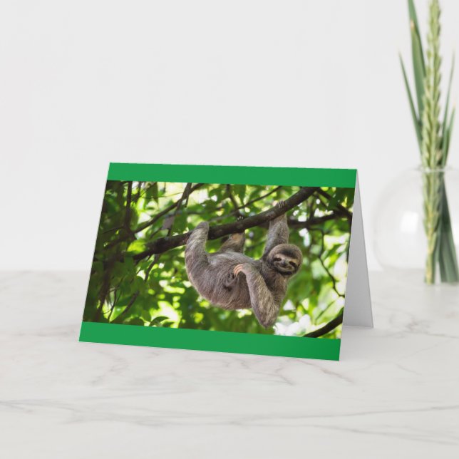 HANGING OUT TO SAY HAPPY "13th BIRTHDAY" Card (Front)