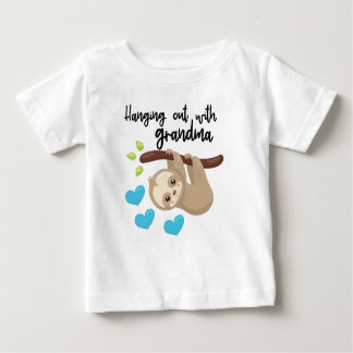Hanging out with grandma onsie baby T-Shirt