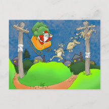 Hanging out with Santa.