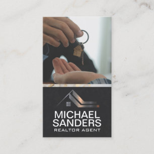 Hanging Over The Keys Real Estate Business Card