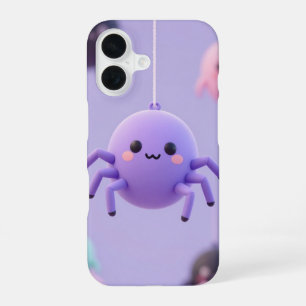 Hanging Purple Spider Kawaii Case