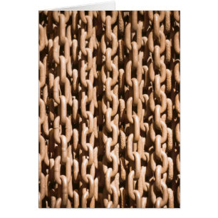 Hanging Rusted Iron Chain