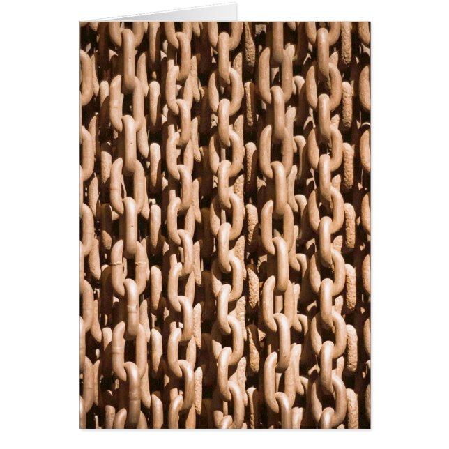 Hanging Rusted Iron Chain (Front)