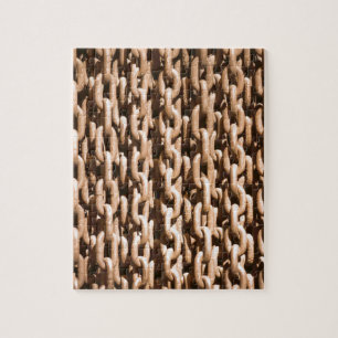 Hanging Rusted Iron Chain Jigsaw Puzzle