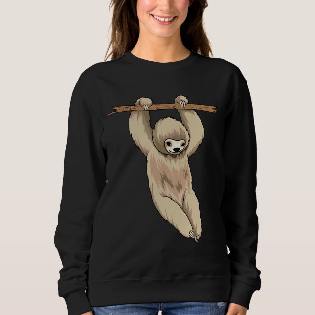 Hanging Sloth 38 Sweatshirt (Front)