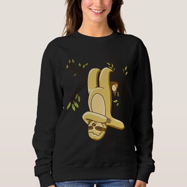 Hanging Sloth Sweatshirt (Front)