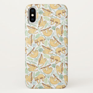 Hanging Sloths iPhone X Case