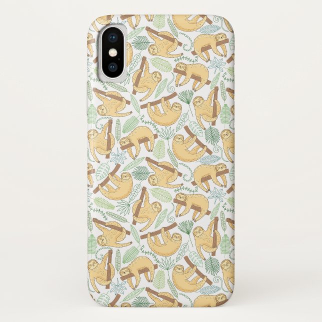 Hanging Sloths Case-Mate iPhone Case (Back)