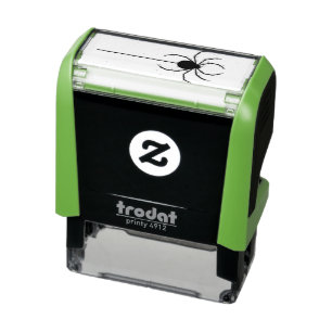 Hanging spider all time self-inking stamp