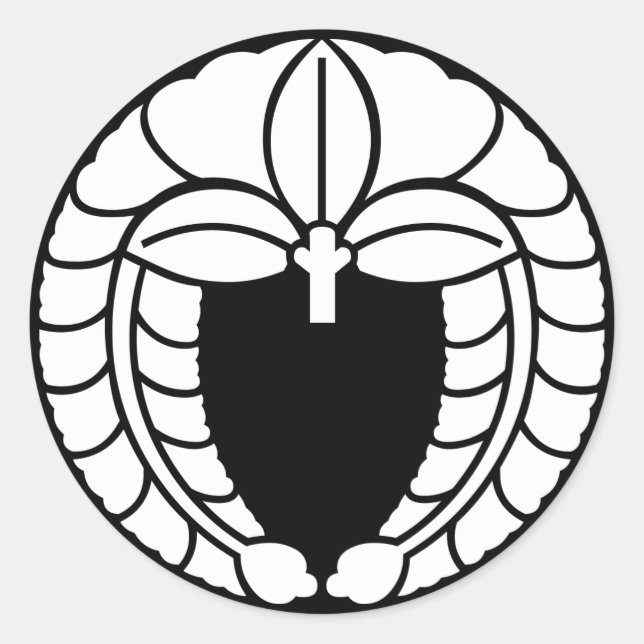 Hanging Wisteria Classic Round Sticker (Front)