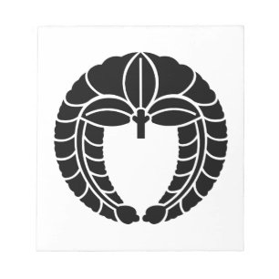 Hanging wisteria notepad