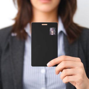 Hanging With Hyde black badge vertical small Hyde ID Badge