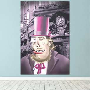 Hanging With Hyde canvas print