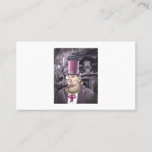 Hanging With Hyde white standard business card