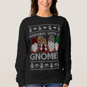 Hanging with my gnomies American gnomes Christmas Sweatshirt