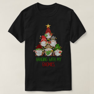 Hanging With My Gnomies Nordic Santa Gnome T-Shirt