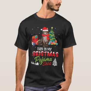 Hanging With My Gnomies Red Plaid Pajama, Christma T-Shirt