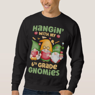 Hanging With My PICU Nurse Gnomes Ugly Xmas Matchi Sweatshirt