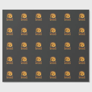 Hanging With My Witches Halloween Wrapping Paper