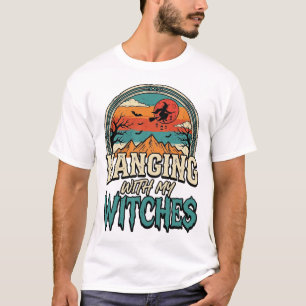 Hanging With My Witches Vintage Halloween T-Shirt