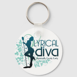 Hanging With the Divas Key Ring