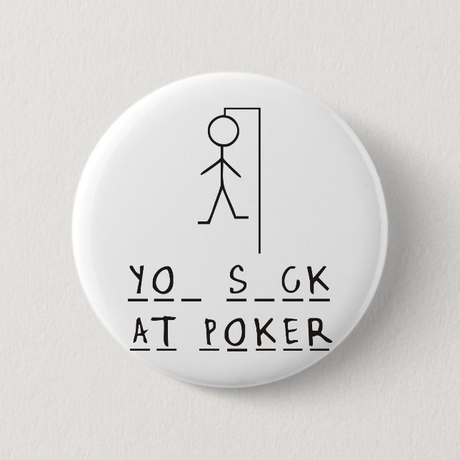 Hangman 6 Cm Round Badge (Front)