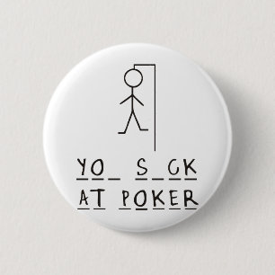 Hangman 6 Cm Round Badge