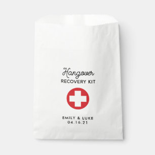 Hangover Recovery Kit, Wedding Recovery Kit Favour Bag