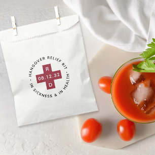 Hangover Relief Kit   Wedding Favour Bag