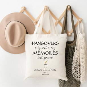 Hangovers & Memories Unwedding Divorce  Tote Bag