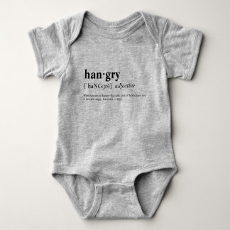Hangry Baby Bodysuit