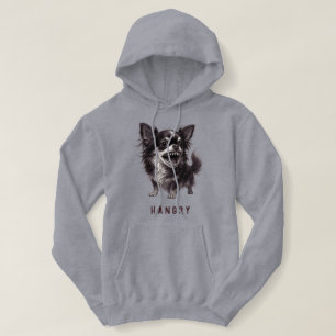 Hangry Chihuahua - Funny Aggressive Angry Scary Hoodie