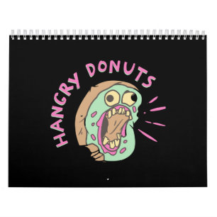 Hangry Doughnut Mascot Calendar