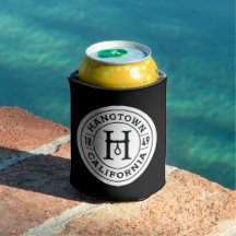Hangtown California Beverage Can Cooler