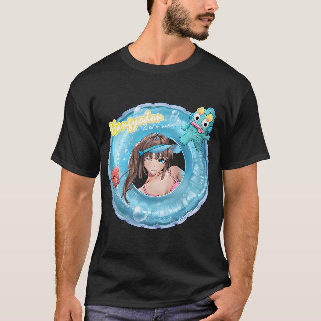 Hangyodon Lets Swim! T-Shirt (Front)