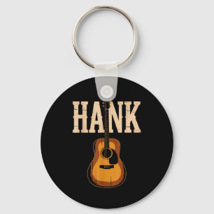 Hank Folk Style Line Dancing Western Country Music Key Ring