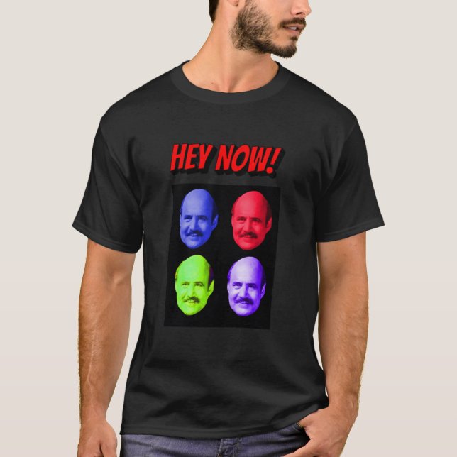 Hank Kingsley - Larry Sanders Show - Hey Now! Esse T-Shirt (Front)