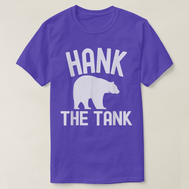 Hank The Tank - Lake Tahoe California Big Black Be (Design Front)