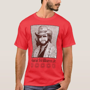 Hank Williams Jr Vintage Style TShirt